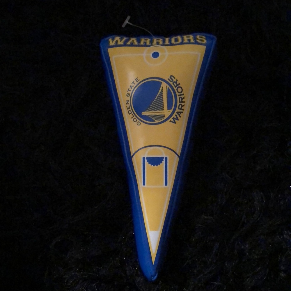 NBA Golden State Warriors plush flag